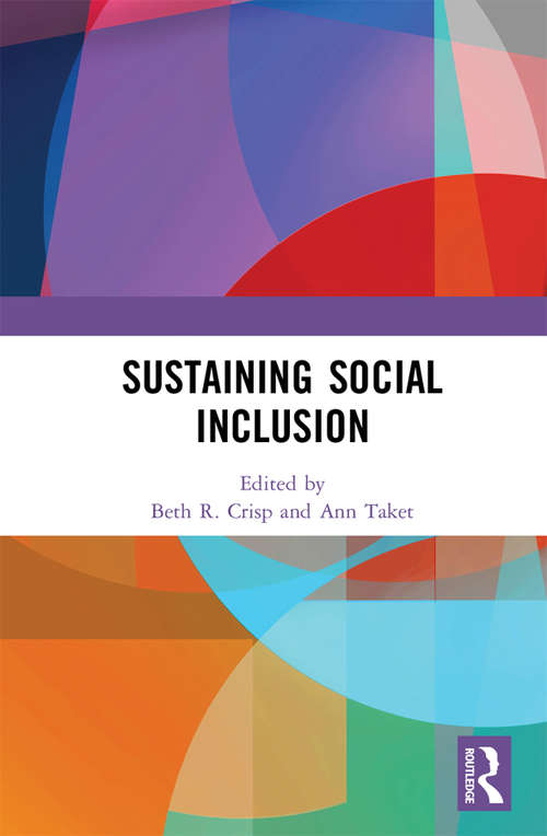 Book cover of Sustaining Social Inclusion