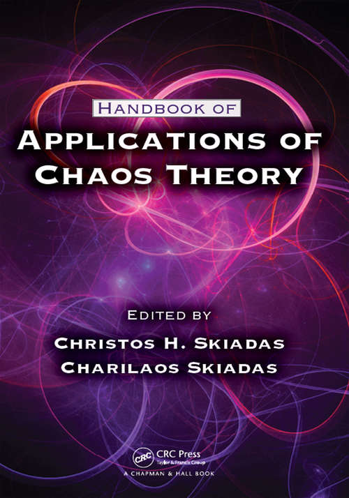 Book cover of Handbook of Applications of Chaos Theory