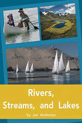 Book cover of Rivers, Streams, and Lakes (Rigby PM Plus Blue (Levels 9-11), Fountas & Pinnell Select Collections Grade 3 Level Q)