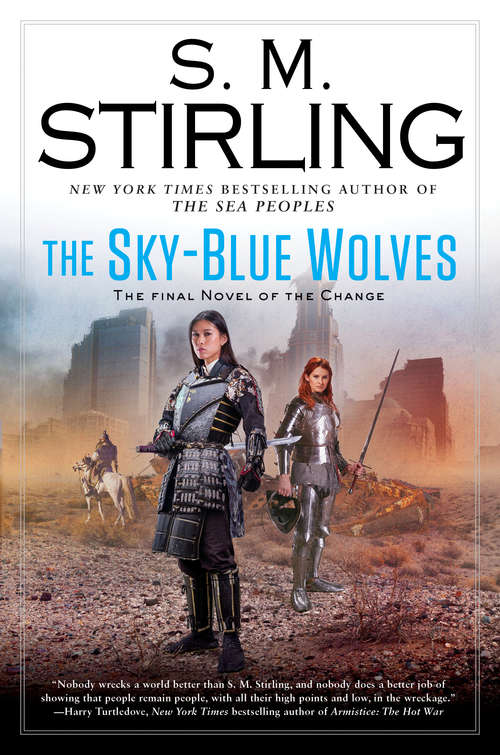 Book cover of The Sky-Blue Wolves (A Novel of the Change #15)