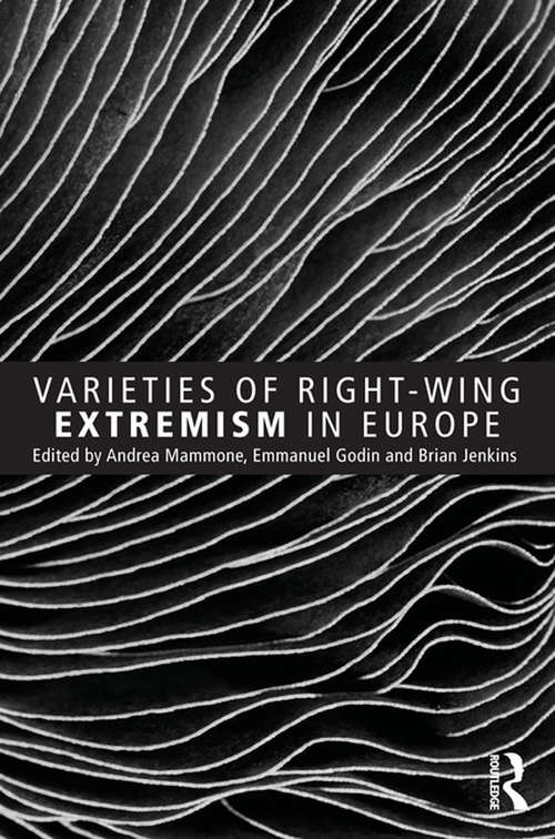 Book cover of Varieties of Right-Wing Extremism in Europe (Extremism and Democracy)