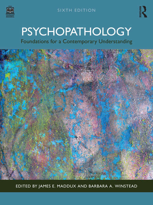 Book cover of Psychopathology: Foundations for a Contemporary Understanding (6)