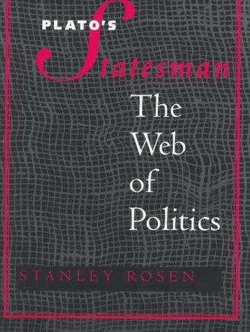 Book cover of Plato's Statesman: The Web Of Politics