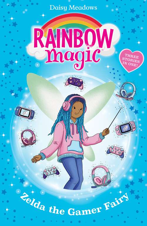 Book cover of Zelda the Gamer Fairy (Rainbow Magic #80)