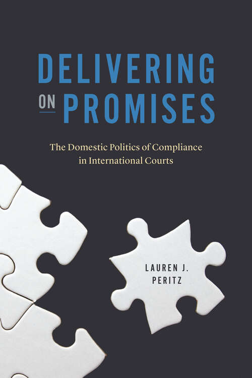Book cover of Delivering on Promises: The Domestic Politics of Compliance in International Courts (Chicago Series on International and Domestic Institutions)