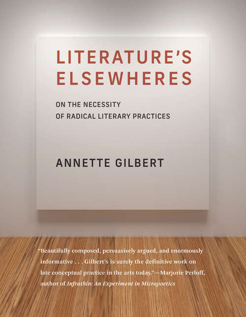 Book cover of Literature’s Elsewheres: On the Necessity of Radical Literary Practices