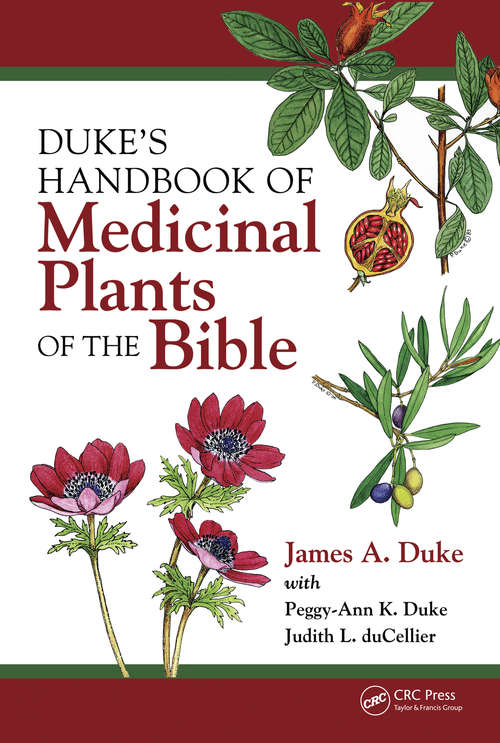 Book cover of Duke's Handbook of Medicinal Plants of the Bible