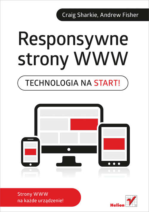 Book cover of Responsywne strony WWW. Technologia na start!