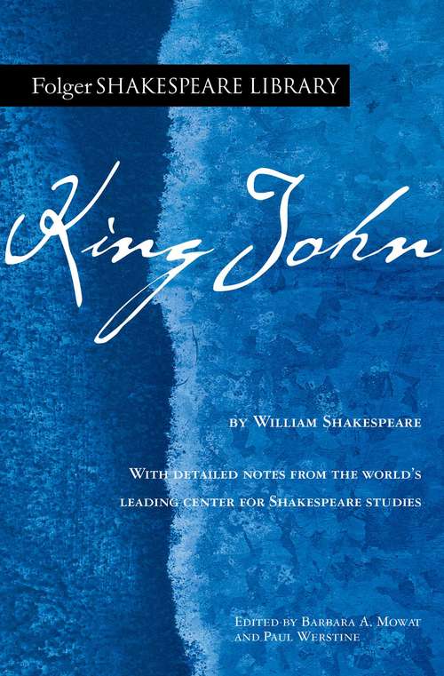 Book cover of King John