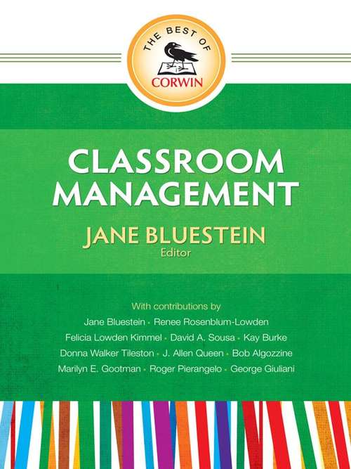 Book cover of The Best of Corwin: Classroom Management