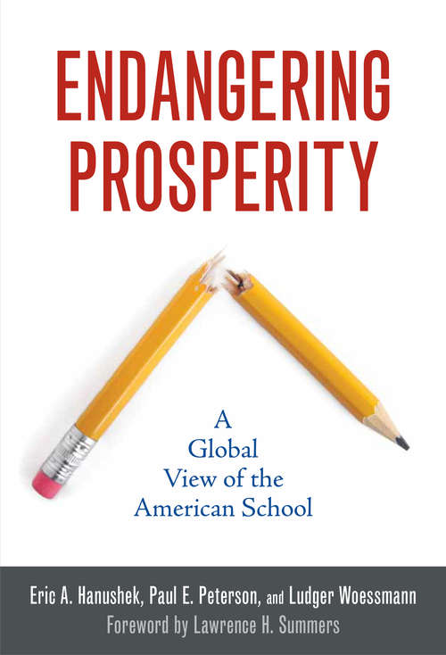Book cover of Endangering Prosperity