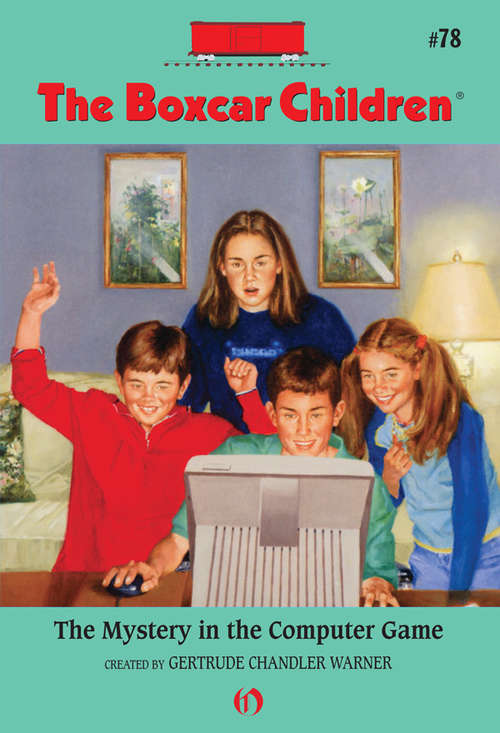 Book cover of The Mystery in the Computer Game (Boxcar Children #78)