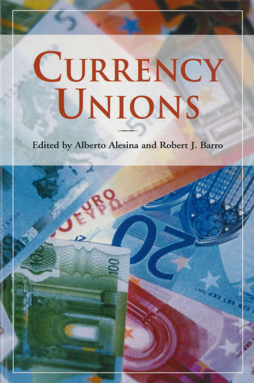 Book cover of Currency Unions