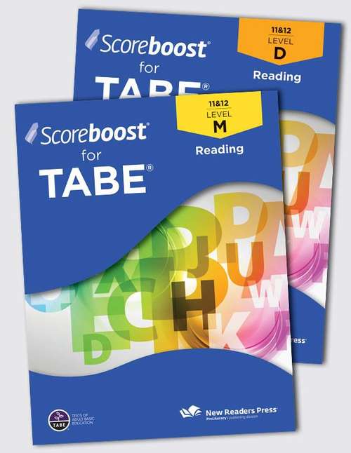 Book cover of Scoreboost for TABE Level M Reading
