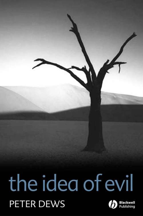 Book cover of The Idea of Evil