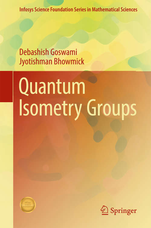 Book cover of Quantum Isometry Groups