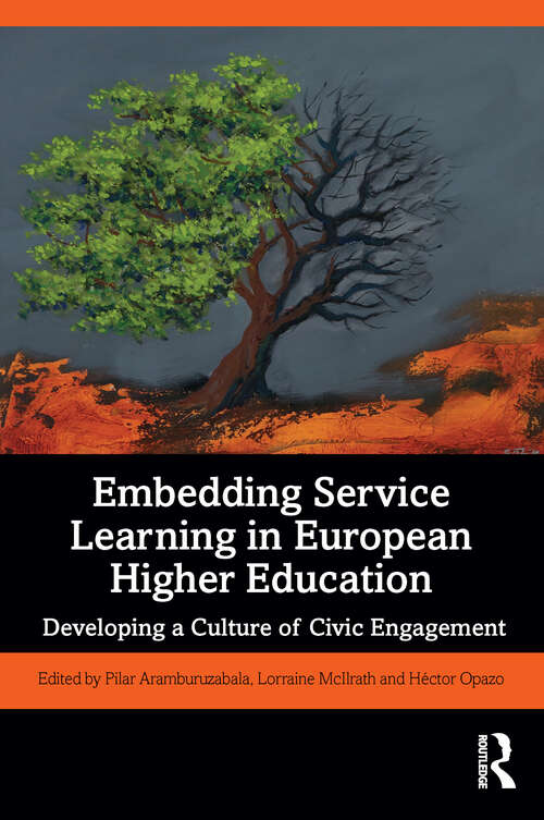 Book cover of Embedding Service Learning in European Higher Education: Developing a Culture of Civic Engagement