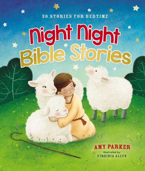 Book cover of Night Night Bible Stories: 30 Stories for Bedtime (Night Night)