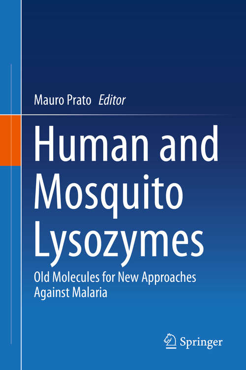 Book cover of Human and Mosquito Lysozymes