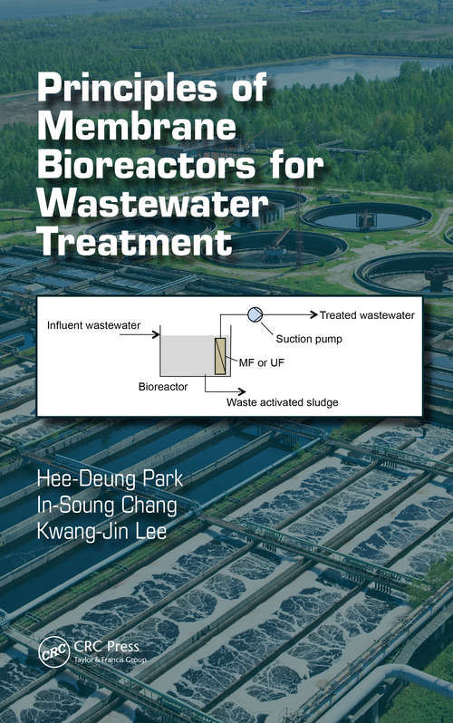 Book cover of Principles of Membrane Bioreactors for Wastewater Treatment