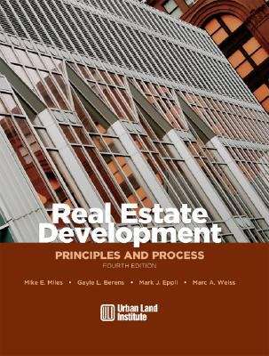 Book cover of Real Estate Development: Principles and Process