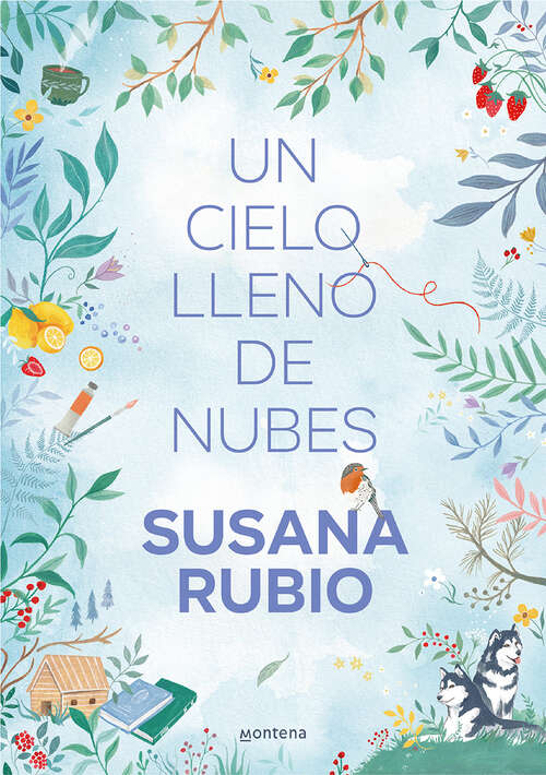 Book cover of Un cielo lleno de nubes (Las hermanas Luna: Volumen 1)