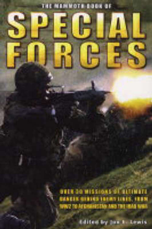 Book cover of The Mammoth Book of SAS and Special Forces