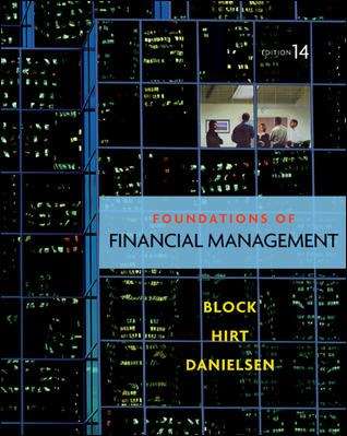 Book cover of Foundations of Financial Management (Fourteenth Edition)