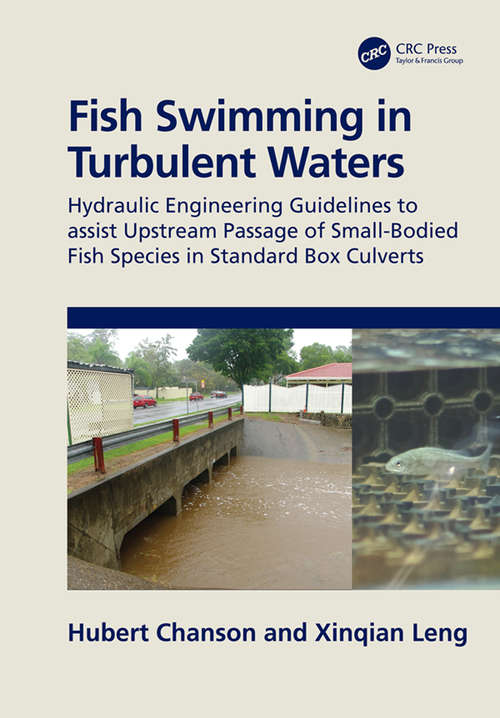 Book cover of Fish Swimming in Turbulent Waters: Hydraulic Engineering Guidelines to assist Upstream Passage of Small-Bodied Fish Species in Standard Box Culverts