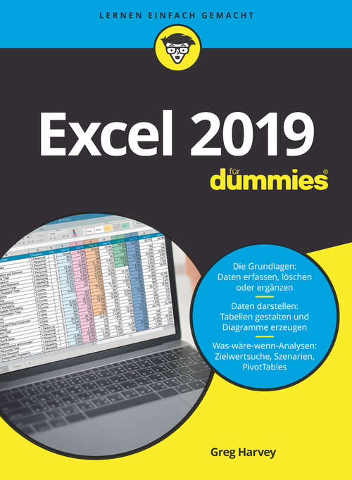 Book cover of Excel 2019 für Dummies (Für Dummies)