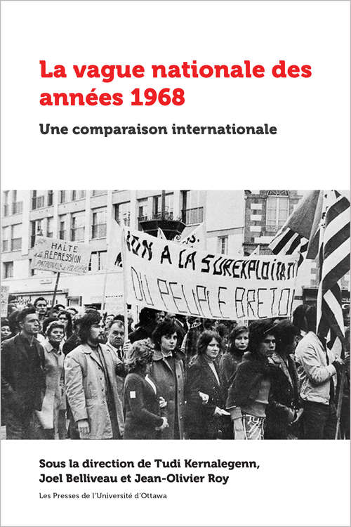 Book cover of La vague nationale des années 1968: Une comparaison internationale