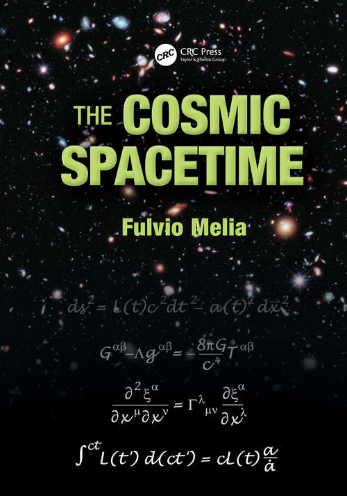Book cover of The Cosmic Spacetime