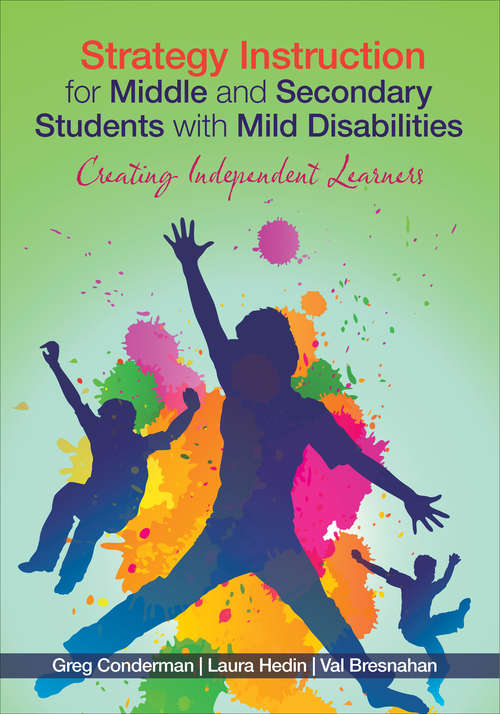 Book cover of Strategy Instruction for Middle and Secondary Students with Mild Disabilities: Creating Independent Learners