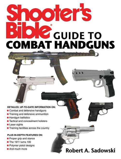 Book cover of Shooter's Bible Guide to Combat Handguns