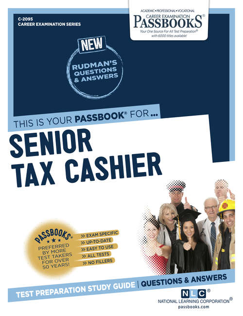 Book cover of Senior Tax Cashier: Passbooks Study Guide (Career Examination Series)