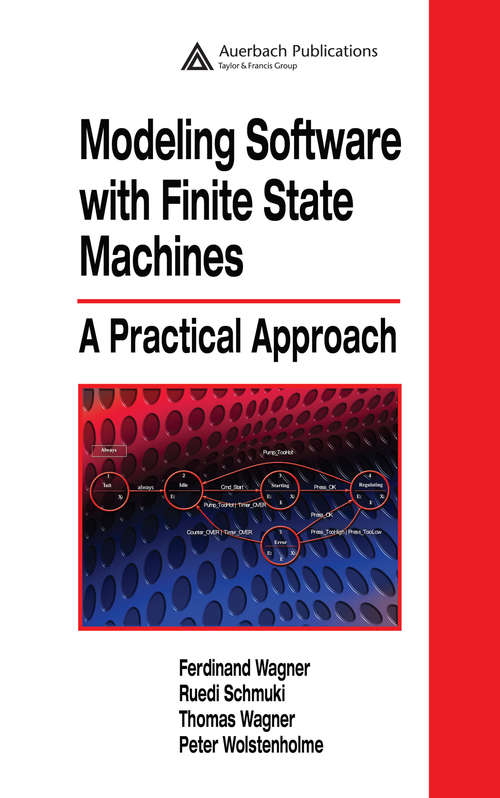 Book cover of Modeling Software with Finite State Machines: A Practical Approach