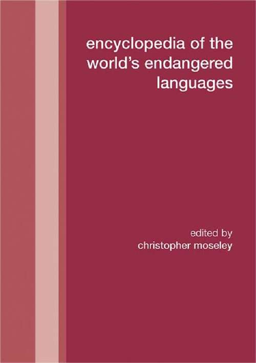 Book cover of Encyclopedia of the World's Endangered Languages: Null (2)