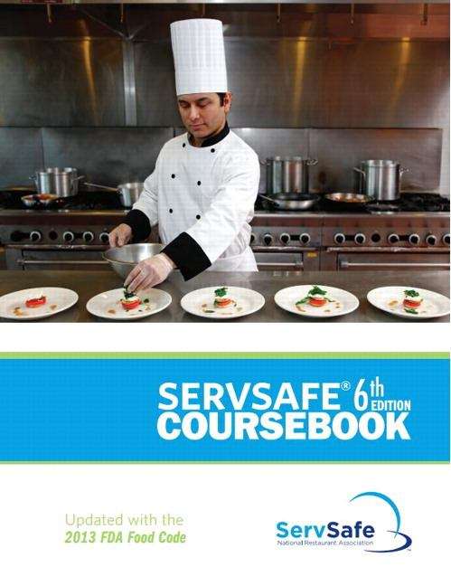 Book cover of Servsafe Coursebook (Sixth Edition, Revised)
