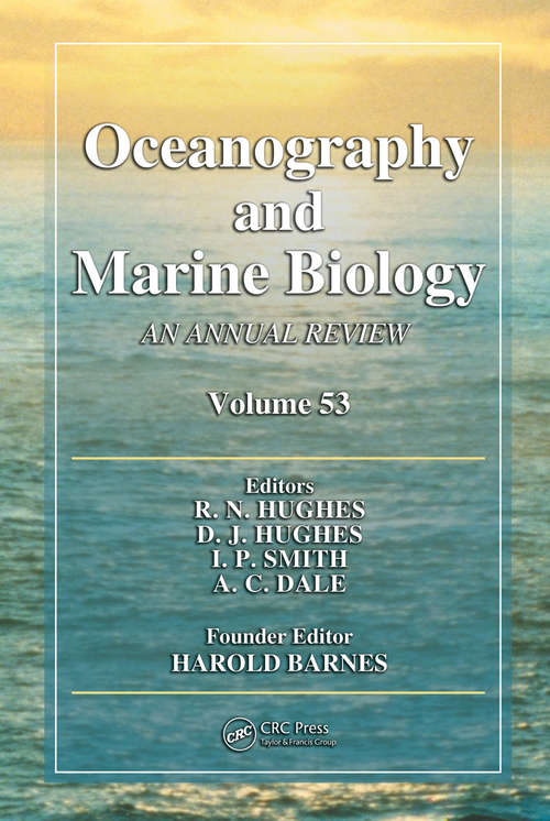 Book cover of Oceanography and Marine Biology: An annual review. Volume 53 (ISSN)