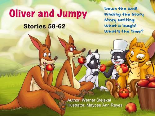 Book cover of Oliver and Jumpy - the Cat Series, Stories 58-62, Book 20: Stories 58-62