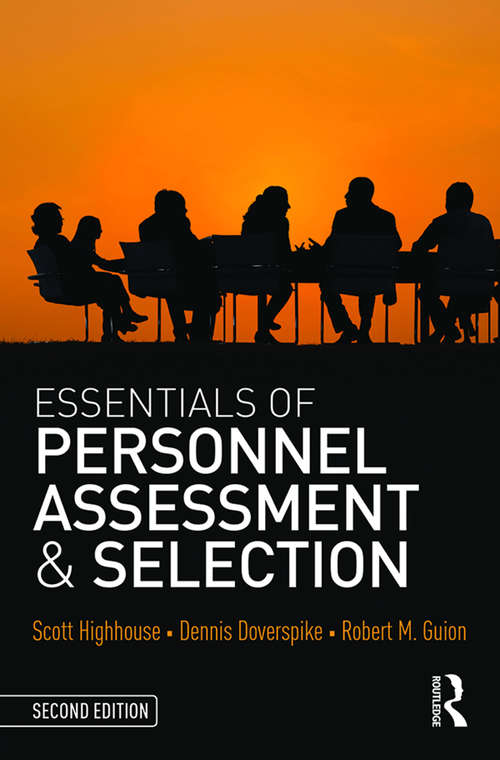 Book cover of Essentials of Personnel Assessment and Selection (2)