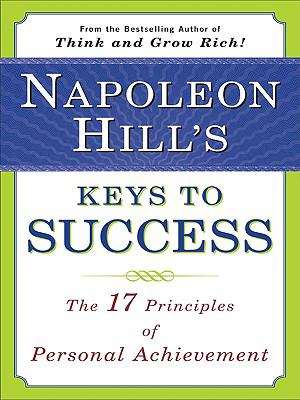 Book cover of Napoleon Hill's Keys to Success