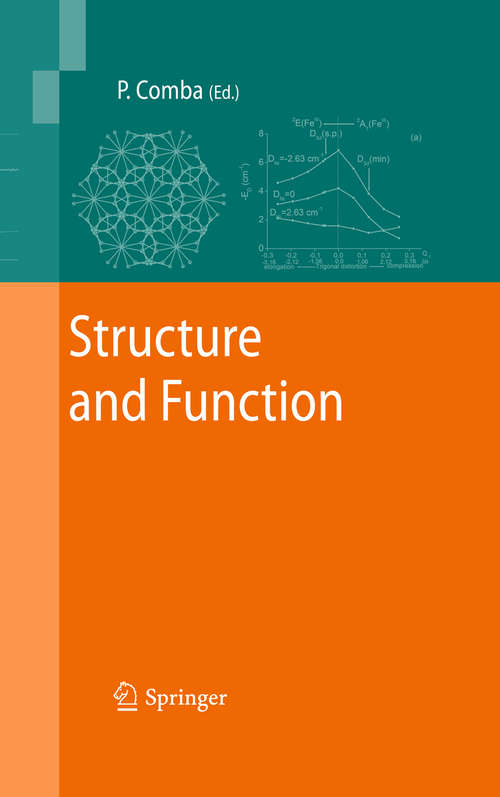 Book cover of Structure and Function