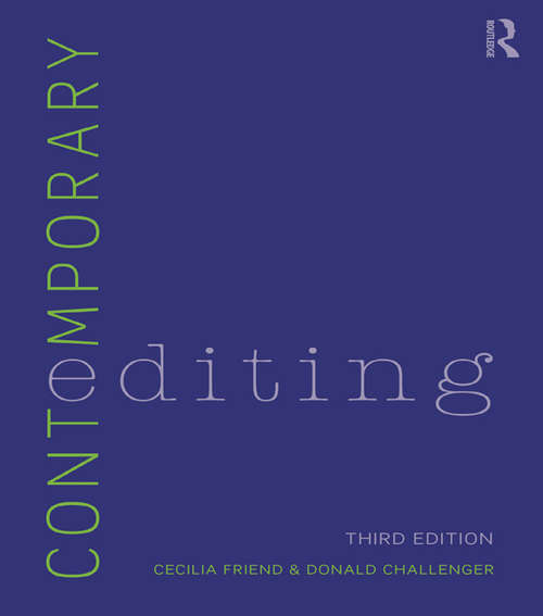 Book cover of Contemporary Editing (3)