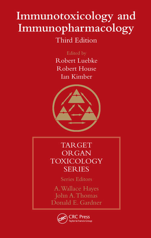 Book cover of Immunotoxicology and Immunopharmacology (3)