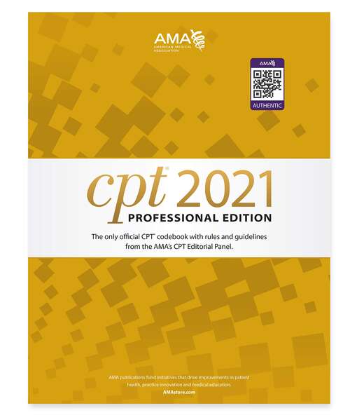 Book cover of CPT 2021 Professional Edition