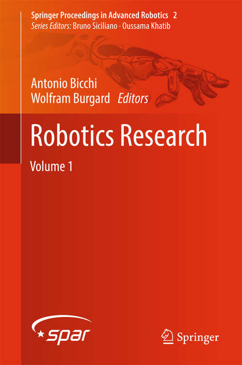 Book cover of Robotics Research