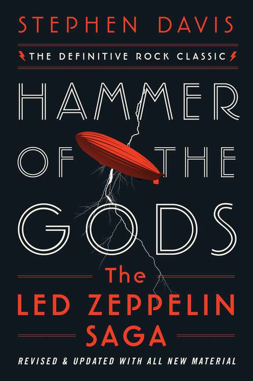 Book cover of Hammer of the Gods: The Led Zeppelin Saga