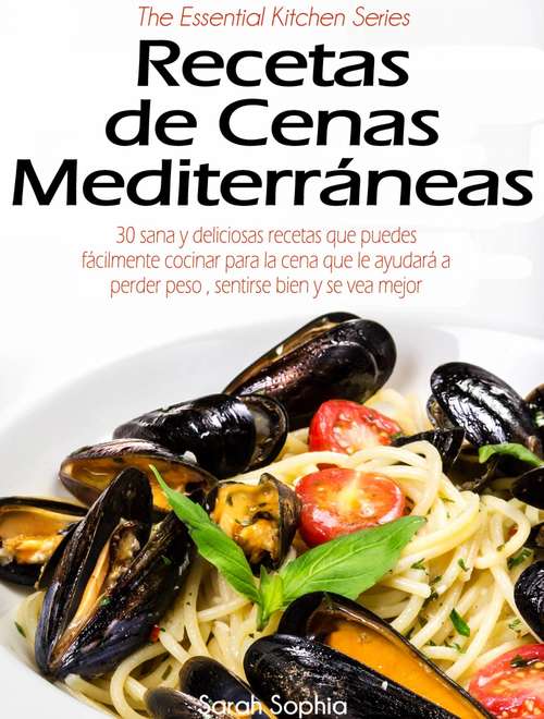 Book cover of Recetas de Cenas Mediterráneas