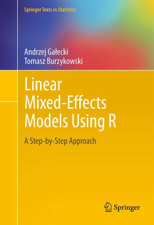 Book cover of Linear Mixed-Effects Models Using R